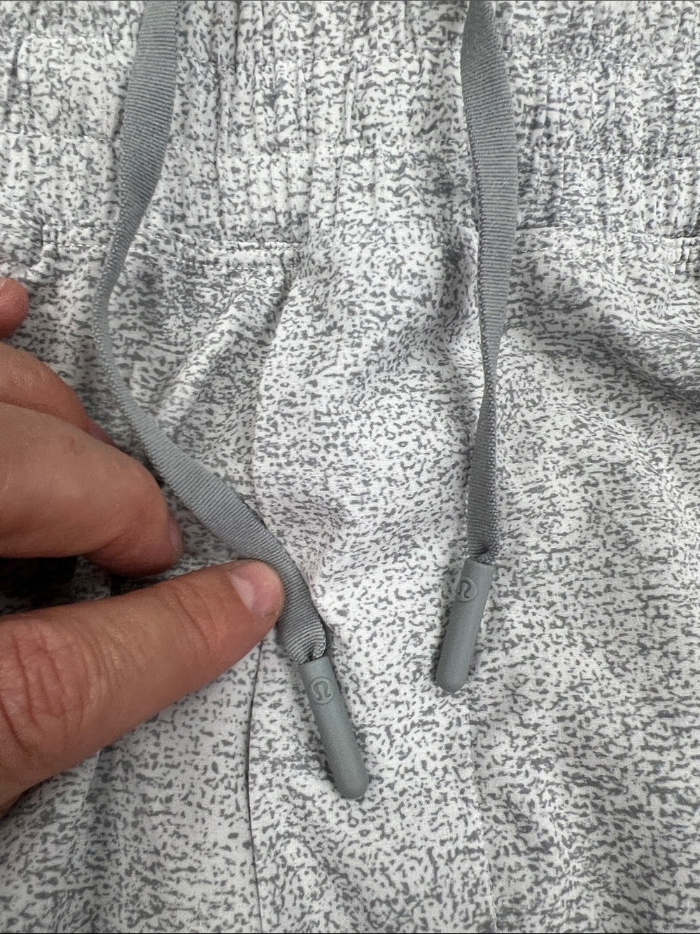 lululemon athletica Gray Marbled Athletic Shorts XXL - Picture 6 of 14